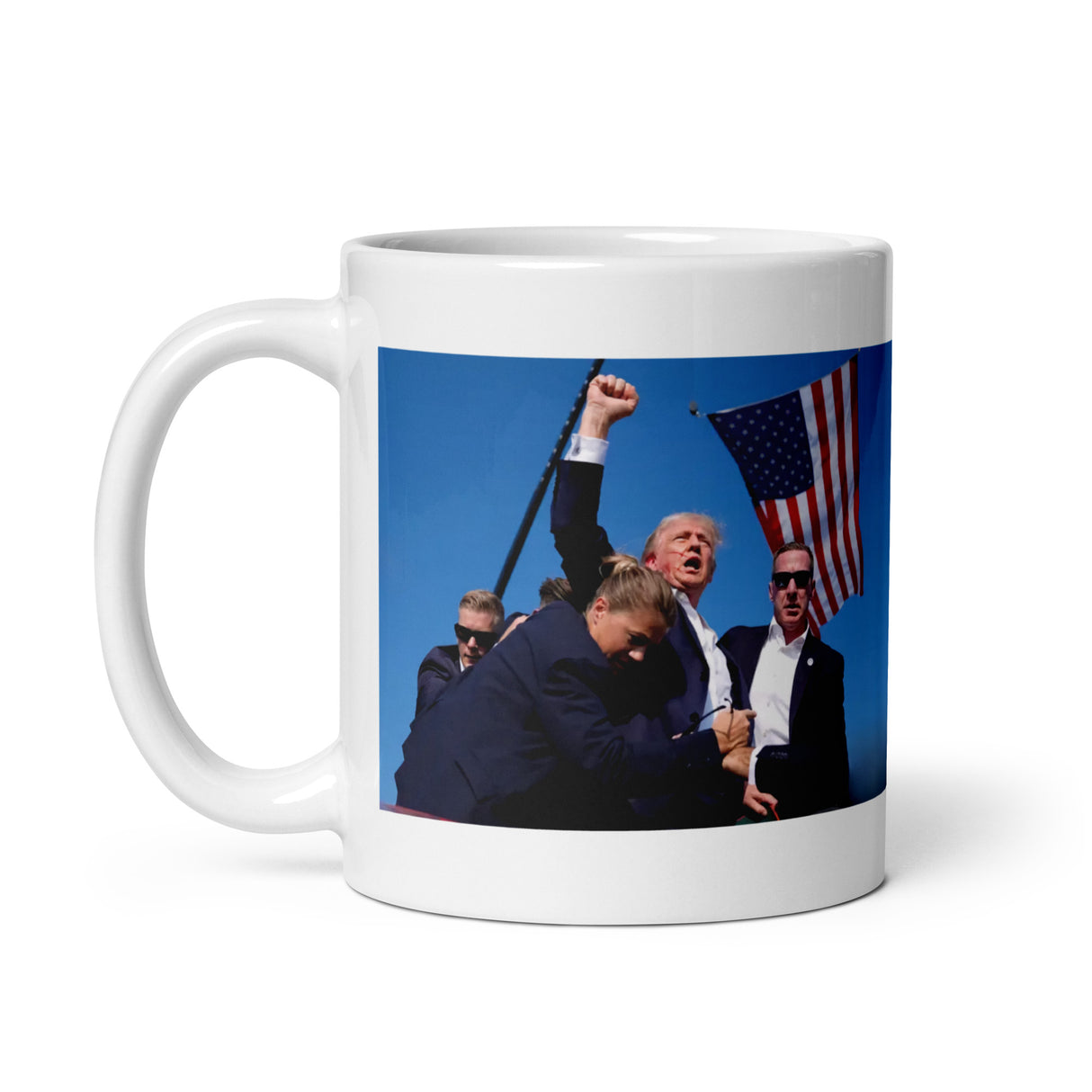 Navy SEALs for TRUMP White glossy mug