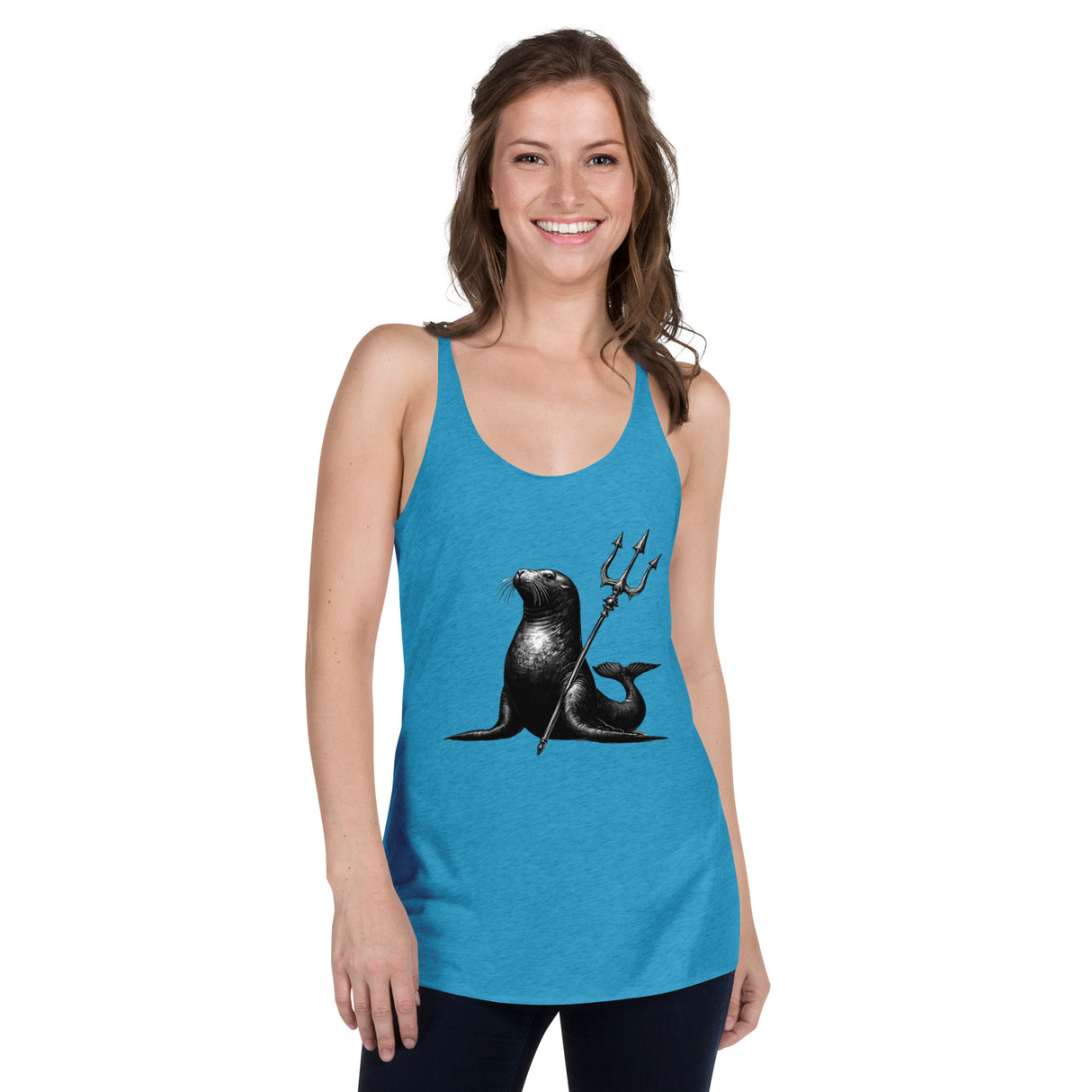 Trident SEAL Women's Racerback Tank