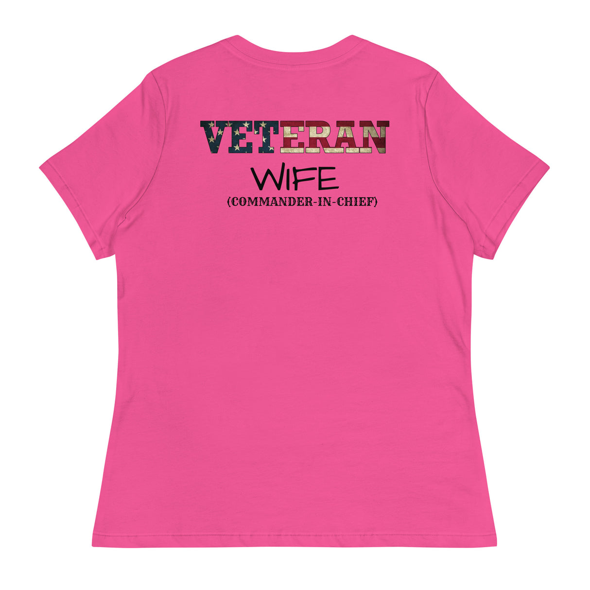 Women Veteran Wives T-shirt - 100% Cotton & Polyester