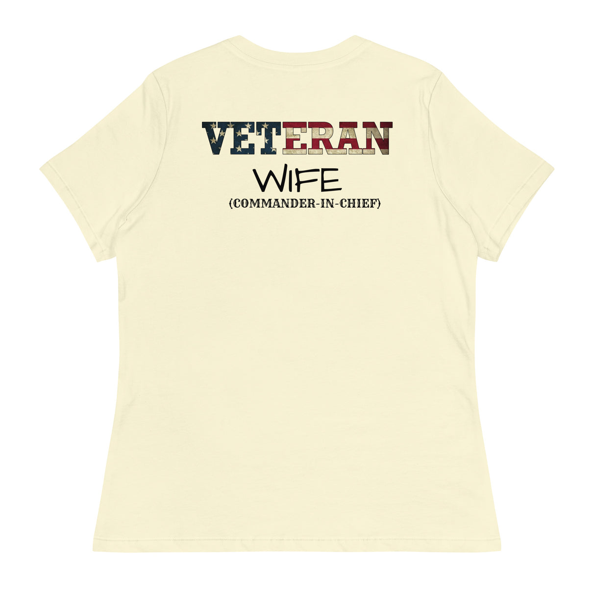 Women Veteran Wives T-shirt - 100% Cotton & Polyester