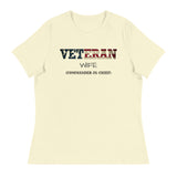 Women Veteran Wives T-shirt - 100% Cotton & Polyester