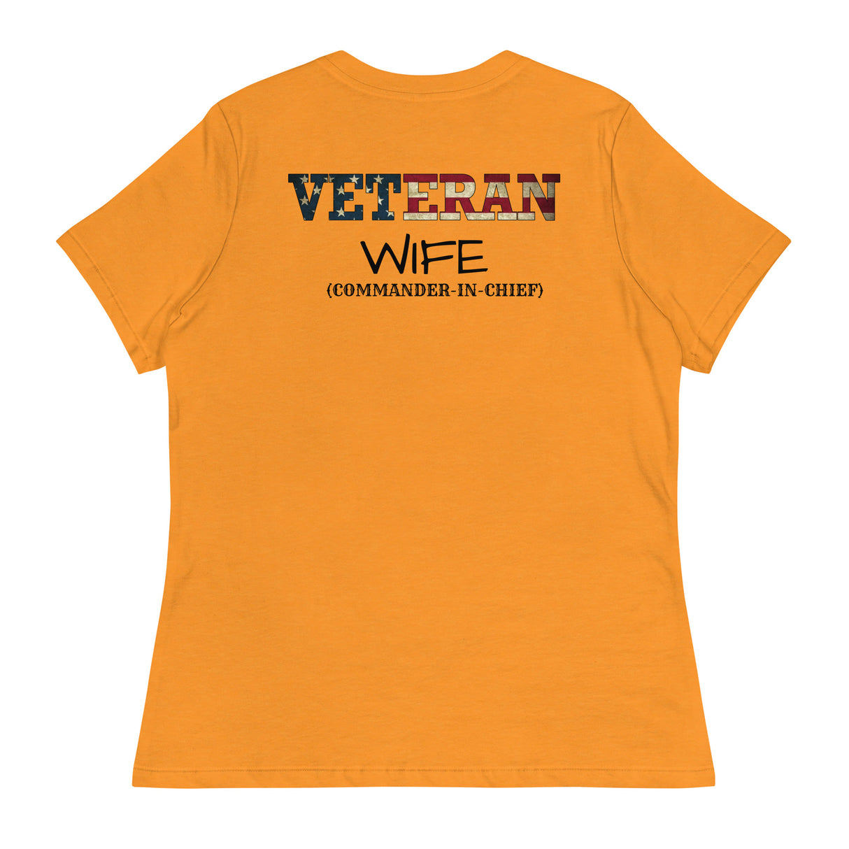 Women Veteran Wives T-shirt - 100% Cotton & Polyester