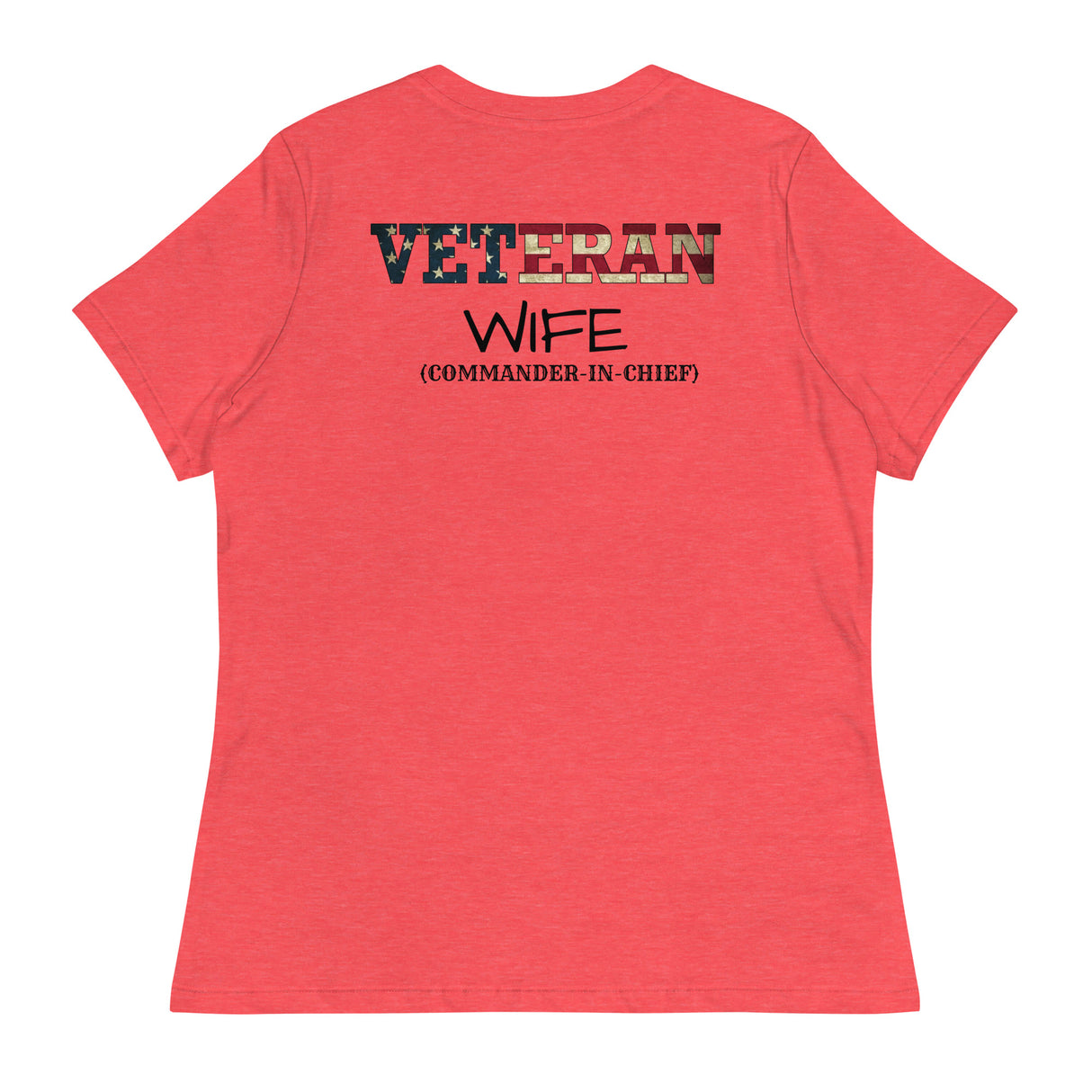 Women Veteran Wives T-shirt - 100% Cotton & Polyester