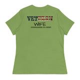 Women Veteran Wives T-shirt - 100% Cotton & Polyester