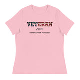 Women Veteran Wives T-shirt - 100% Cotton & Polyester