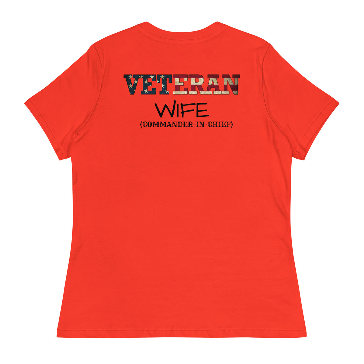 Women Veteran Wives T-shirt - 100% Cotton & Polyester