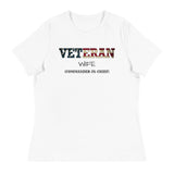 Women Veteran Wives T-shirt - 100% Cotton & Polyester