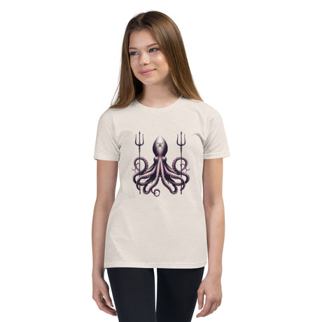 Octopus Youth/Kids Short Sleeve T-Shirt