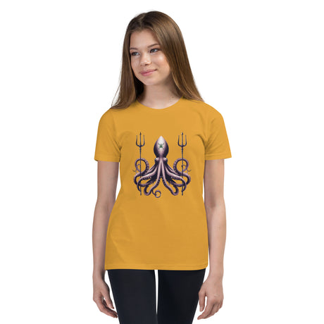 Octopus Youth/Kids Short Sleeve T-Shirt